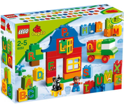 Lego Duplo� Buchstaben mit Katze