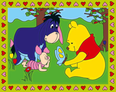Malen nach Zahlen junior: Winnie und seine Freunde