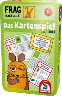 Schmidt Spiel: Frag doch mal die Maus - Das Kartenspielset 1