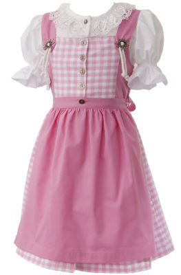 Isar Trachten Kinderdirndl mit Bluse