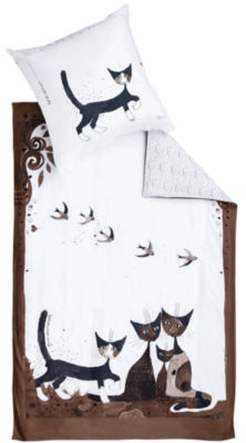 Rosina Wachtmeister Mako-Satin-Wendebettw�sche