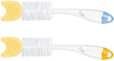 Nuk Flaschenb�rste 2in1 mit Schwamm