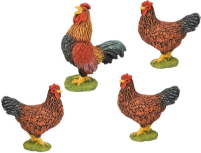 Bullyland H�hner-Set 4-tlg.
