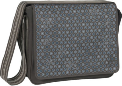 L�ssig Messenger Bag Wickeltasche Flowerstitch