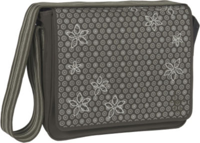 Zoom: L�ssig Messenger Bag Wickeltasche Flowerstitch