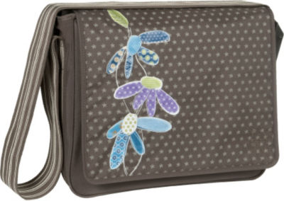 Zoom: L�ssig Messenger Bag Wickeltasche Flowerpatch