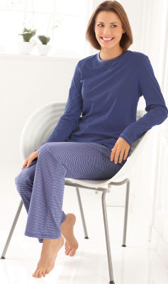 Schiesser Single-Jersey Schlafanzug