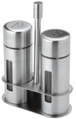 3-teiliges Salz- und Pfeffer-Menagen-Set