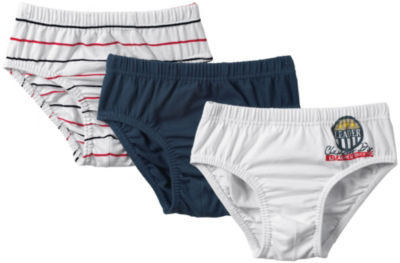 Kinderbutt Knaben-Slip im 3er-Pack