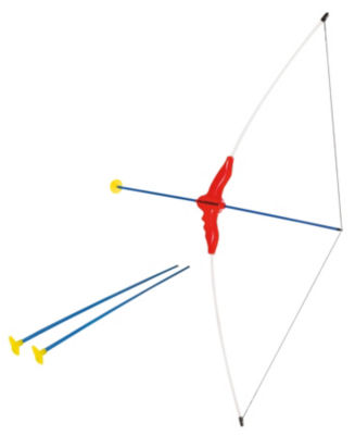 Hudora Bogen mit 3 Pfeilen