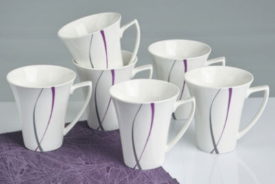 Flirt by Michael Fischer Kaffeebecher im 6er-Pack