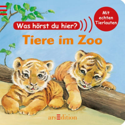 Buch: Was h�rst du hier? - Tiere im Zoo