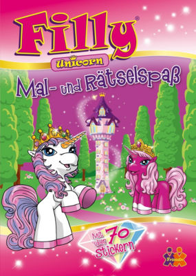 Friendz Mal- und R�tselbuch: Filly Unicorn