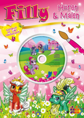 Friendz: Filly Fairy Malbuch mit CD