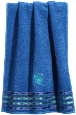 Vossen Walk-Frottier Duschtuch Sternzeichen blau