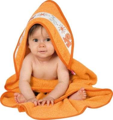 Zoom: Baby Butt Kapuzen-Badetuch