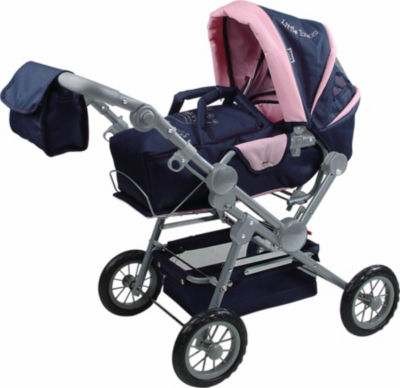 Knorrtoys Puppenwagen Twingo-s mit Strasssteinen