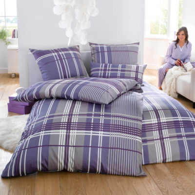 Erwin M�ller Single-Jersey-Bettw�sche im 4-tlg. Doppelbett-Sparpaket