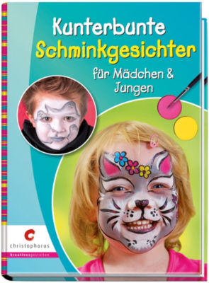 Kunterbunte Schminkgesichter