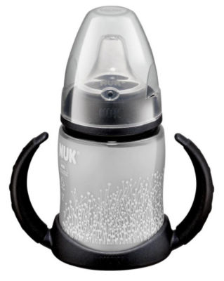 NUK Trinklernflasche schwarz