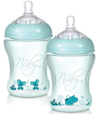 Nuby Weithalsflasche