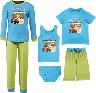Erwin Müller Jungen-Wäsche-Set 6-tlg. Single-Jersey