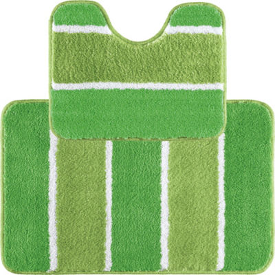 REDBEST Badematte WC-Umrandung Set 2-tlg.