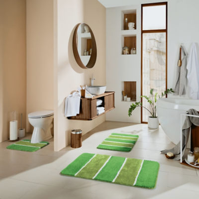 REDBEST Badematte WC-Umrandung Set 2-tlg.